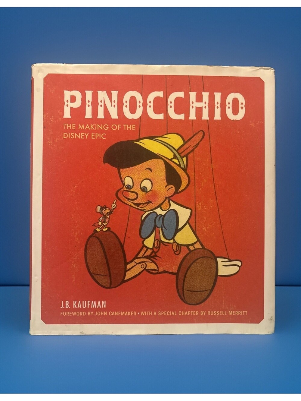 Pinocchio The Making of the Disney Epic JB Kaufman Hardcover Book Slipcase 2015⁠